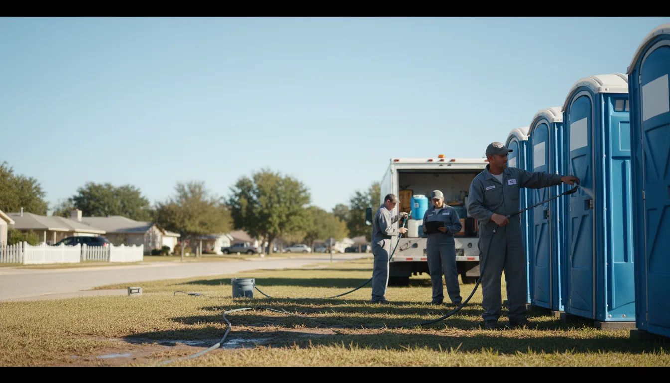 Long-Term Portable Toilet Rental in Cedartown, GA near me